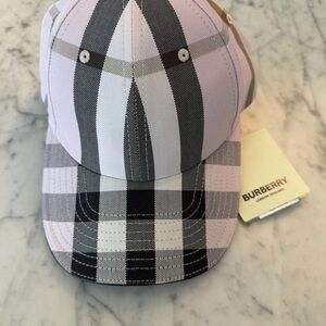 Burberry Monochrome Check Cap